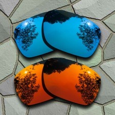 US Blue Red Orange Polarized Lenses Replacement For-Oakley TURBINE OO9263