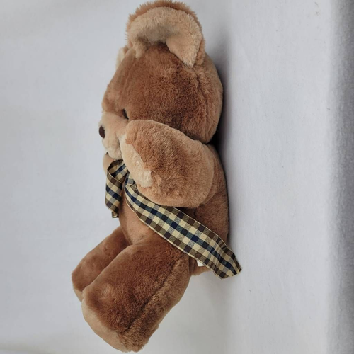 De colección 1988 Cuddle Wit Bear Peluche Marrón Peluche Suave Peluche Animal Juguete 13" Nuevo - Imagen 3 de 12