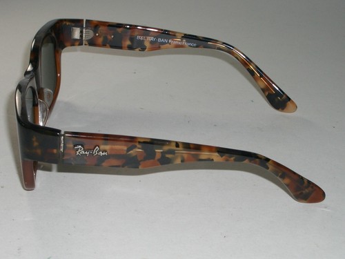 BAUSCH & LOMB RAY BAN W1414 VQAL MULTI-CLR TORTOISE G15 UV BOHEMIAN SUNGLASSES - Picture 4 of 9