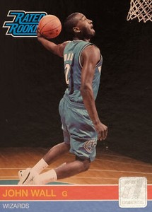 2010-11 Panini Donruss Basketball Rated Rookies #228: John Wall Base