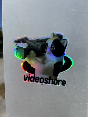  Holographic Cat Sticker 
