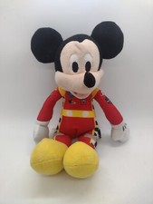 Disney Mickey and the Roadsters Stuffed Animal Doll Plush Car Racing 10.5 in