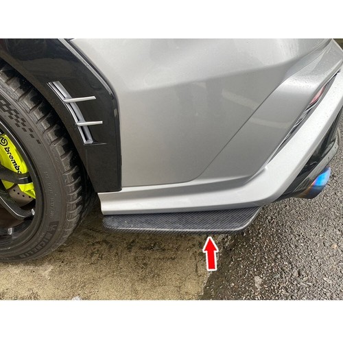 Carbon Fit For Subaru WRX STI 5th Side Rear Bumper Lip Splitter Spoiler 2025 - Picture 10 of 13