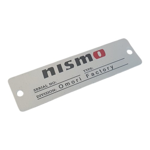 Nissan Nismo Serial Number Plate V3 - Picture 1 of 4
