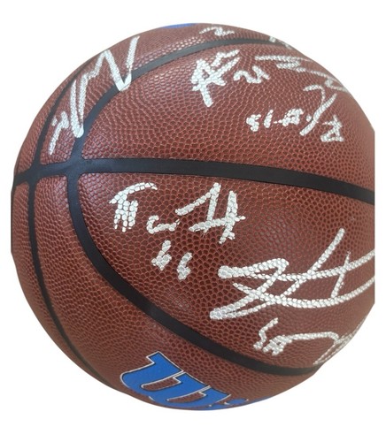 2024-2025 OKC Thunder Signed Team Basketball SHAI JDUB DORT NBA FINALS PSA AUTO - Picture 10 of 13
