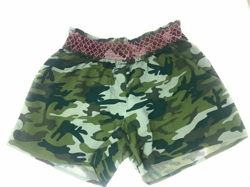 Justice Girls Cute Army Green Smocked Pattern Set of 2! Sz 14-16 Back to School - Picture 5 of 6