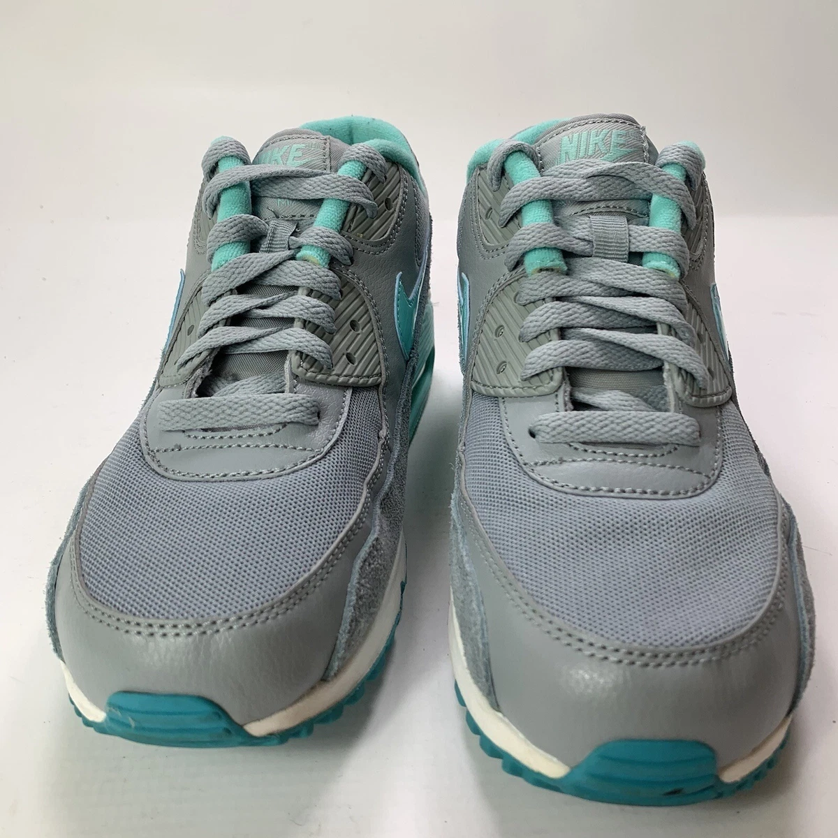 Nike Women s Air Max 90 Turquoise Gray 616730 011 Size 8.5 Classic
