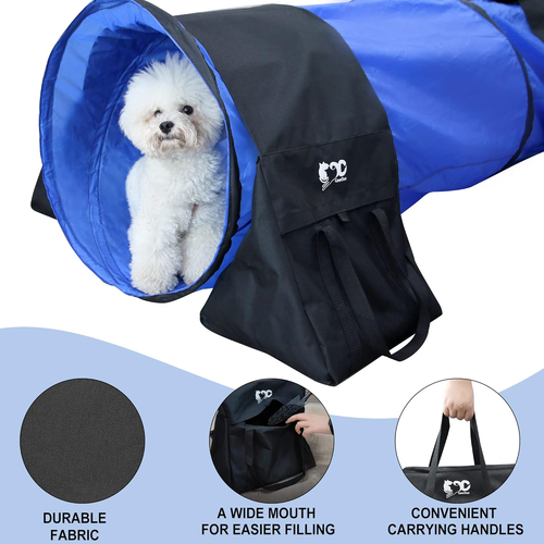 2 Pack Dog Agility Tunnel Sandbags, Dog Agility Equipment, Dog Agility Training - Picture 4 of 9