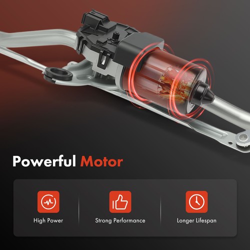 Motor limpiaparabrisas delantero y conjunto de acoplamiento para BMW X3 E83 04-10 tracción izquierda - Imagen 3 de 9