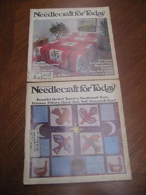 NEEDLECRAFT FOR TODAY MAGAZINE Vintage 1979 2 issues | eBay