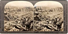 Keystone View Company Stereoview: Bomber German Ammunition Camp