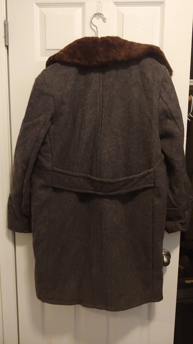 Bulgarian wool and sheepskin best sale coat