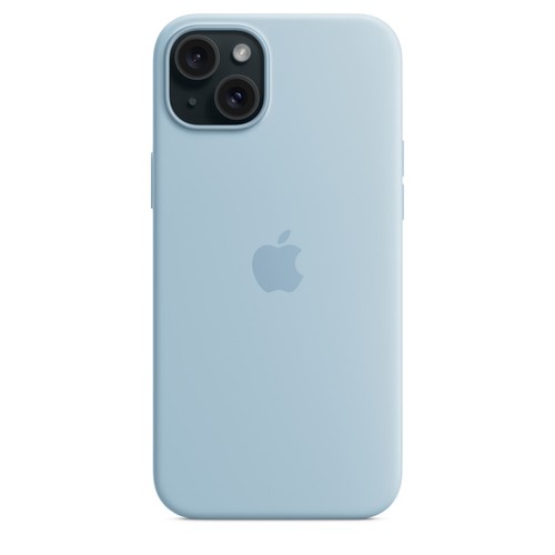 Custodia ufficiale Apple iPhone 15 Plus Magsafe silicone tessuto fine trasparente - Foto 23 di 108