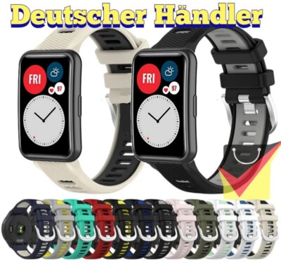 Armband für Huawei Watch Fit Silikon Sport band strap Uhr smart Fitness Tracker