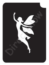 Fairy 1020 Body Art Glitter Makeup Tattoo Stencil 2.75" x 3.75"- 5 Pack