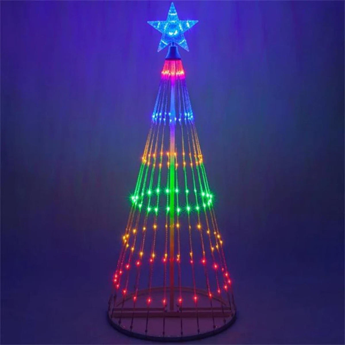 Led outside christmas tree deals