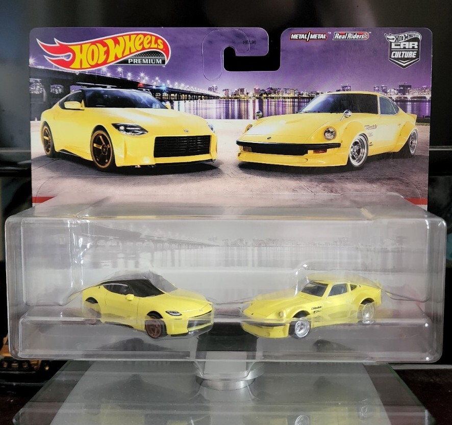 ブランド 新品 ホットウィール プレミアム2パック 日産 Z プロト/日産