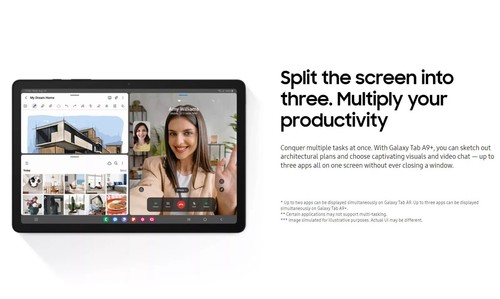 Galaxy Tab A9+ 5G - Picture 3 of 4