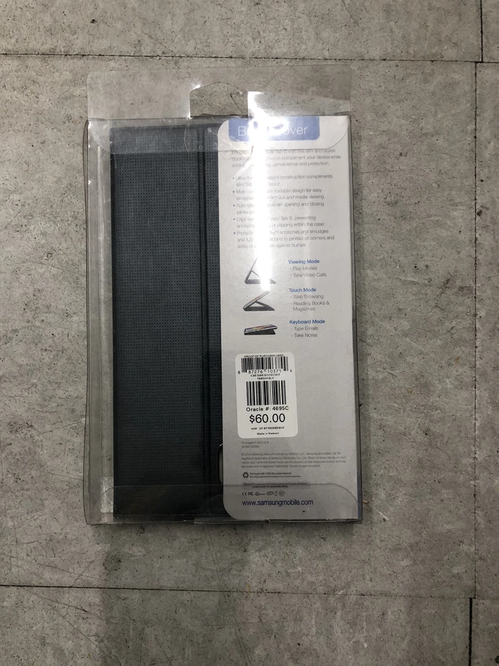 Genuine Black Samsung Galaxy Tab S Book Cover Case for 8.4" model New unused - Image 2 of 2