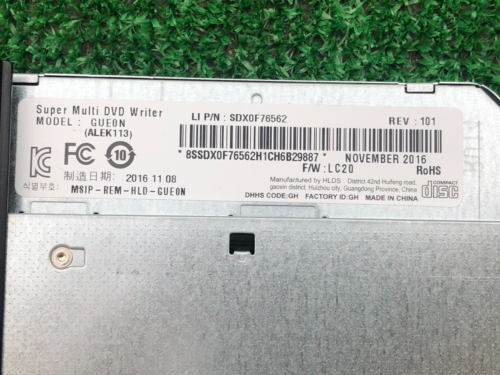 Gebrauchter Original Lenovo ThinkPad L560 Laptop DVD+RW Optisches Laufwerk SA... - Bild 6 von 7