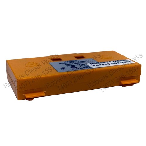 Hetronic Battery - yellow rectangle P/N: 68303010 - Picture 3 of 5