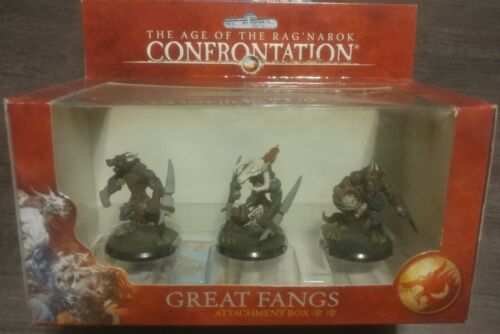 Confrontation Age of Ragnarok Wolfen Great Fangs Unit Box (NEW) - Picture 2 of 2
