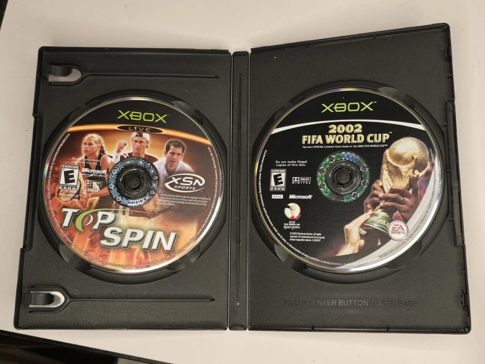 Lote de 15 juegos deportivos originales Xbox OG fútbol NBA NHL NFL FIFA Ncaa Golf Ea Foto 2 de 4