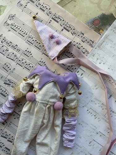 Blythe doll  Custom clothes, vintage outfit for blythe Clown Clothes Blythe - Picture 4 of 6