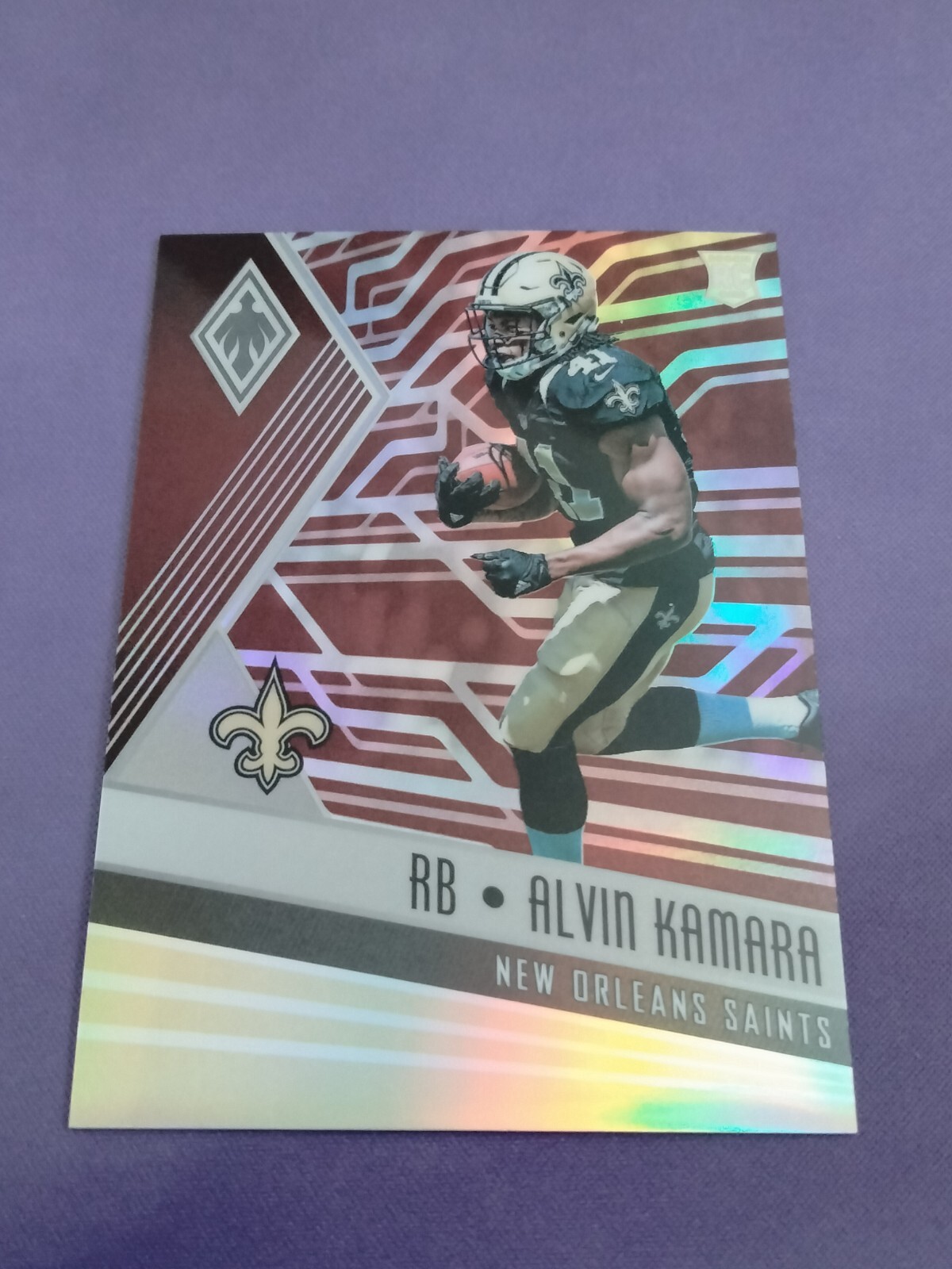 Alvin Kamara 2017 Panini Phoenix Red /299 Rookie New Orleans Saints RC
