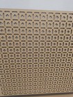 Wooden grille 6mm thick mdf decorative panel for radiator covers ,AZT12 pattern