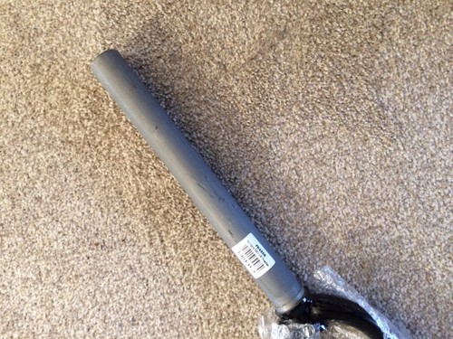700c Hybrid Forks V Brake Bosses 1", 1 1/8" Threaded or Threadless Black Steel - Picture 4 of 4