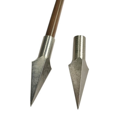 Traditionelle Pfeilspitzen Jagdspitzen Metall 8mm Holzpfeile Bambuspfeile Jagd - Picture 20 of 57