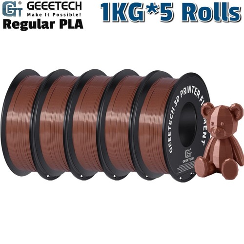 Filamentos 3D Geeetech 5 kg PLA regular 1 kg/rollo 1,75 mm PLA consumibles de precisión - Imagen 35 de 44