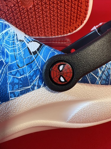 🔥SPIDER-MAN CROCS BISTRO CLOGS BRAND NEW MENS 6 WOMEN 8 SPIDERMAN 🕷️ 🔥 - Picture 7 of 8