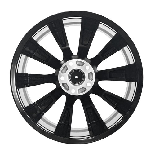 Tesla styled wheel 20x7.5" Model Y X S Black Machine Face 1pc. - Picture 2 of 7