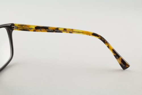 Raro Auténtico Alain Mikli AL1782 5073 57 mm Monturas de Tortuga Negra Italia - Imagen 5 de 6