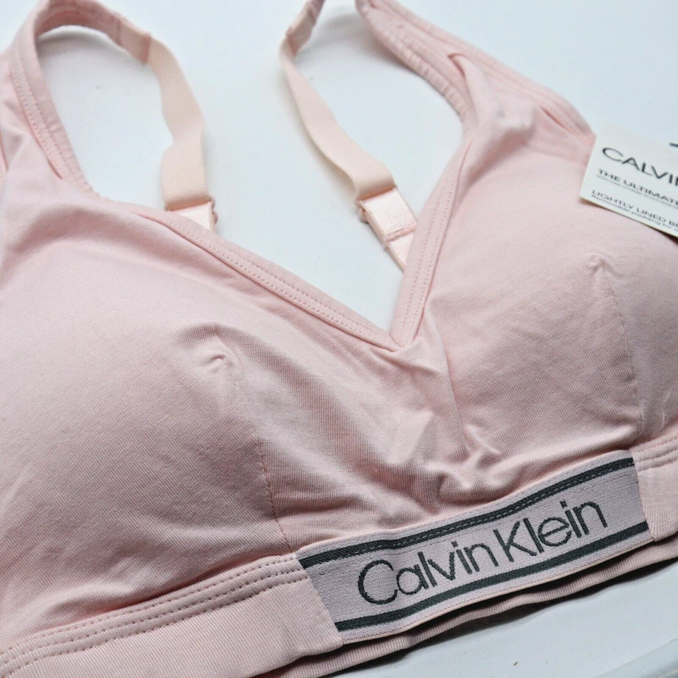 Bralette cómodo para mujer Calvin Klein muslo de ninfa mediano - NUEVO Foto 3 de 3