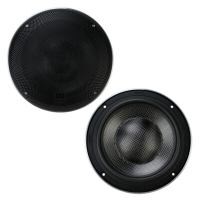 Morel Elate Carbon MW6 6-1/2'' Midwoofer Speakers 180W 4-Ohm Component Mid NEW