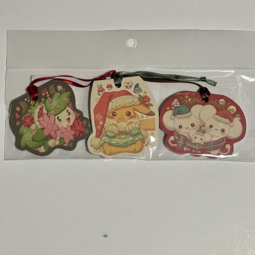 Pokemon Center Original Heartwarming Holiday Christmas 2024 Ornament Memo Pad - Picture 2 of 3