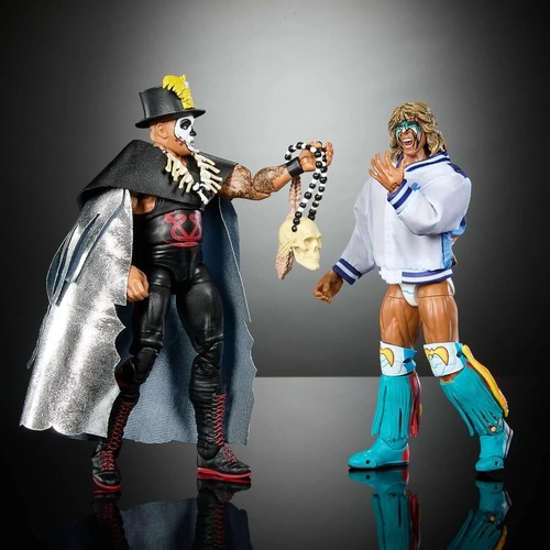 Mattel WWE Ultimate Edition 2-Pack – Greatest Grudges '92 with Warrior & Shango - Picture 5 of 6