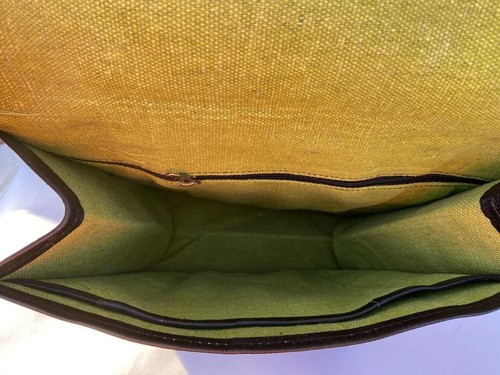 Paar große 11 Zoll Motorrad Satteltasche schwarz Leder Gepäck zwei Seitentaschen - Bild 7 von 7