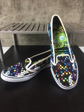 invader Zim GIR slip on shoes size 8 Viacom international Inc. nickelodeon