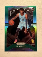 2019-20 PANINI PRIZM JA MORANT ROOKIE GREEN PRIZM