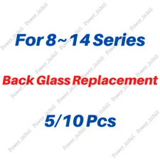 Lot Back Glass Replacement Rear Cover Big Hole For i8 XR XS Max 11 12 13 Pro Max