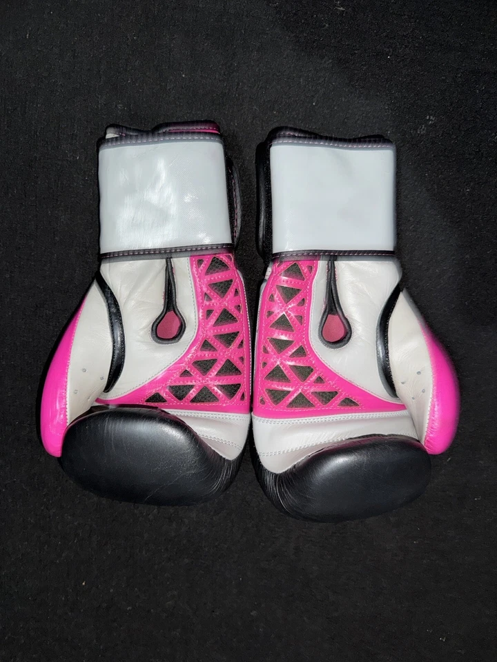 Guantes de entrenamiento de boxeo para mujer Ringside IMF Tech rosa/negro Foto 2 de 4