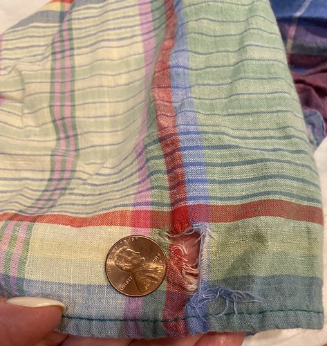 Ralph Lauren South Hampton Beach House Spinnaker Madras Plaid King Bedskirt - Picture 6 of 6