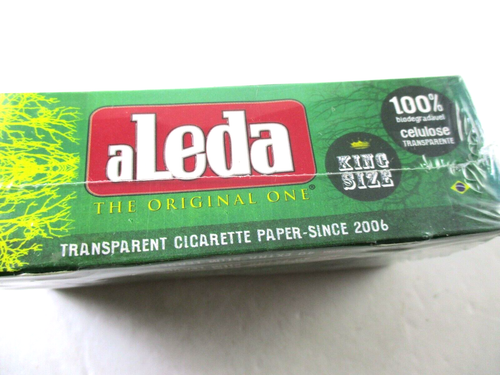 Aleda Rolling Papers Transparent King Size 40 Leaves Unflavored Pack - Lot Of 10 - Picture 2 of 7