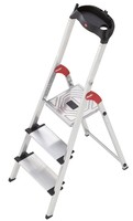 Hailo 8040-301 Xxl Step Ladder 3 Deep Safety Steps, 150 Kg Hailo 8040-301 Xxl Step Ladder 3 Deep Safety Steps, 150 Kg