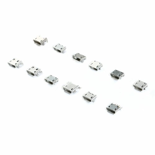 60pcs=12 Modelsx5 Micro USB Connector 5Pin Jack Socket Female For Mobile Tablete - Picture 3 of 6