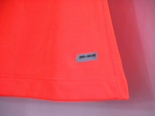 Danskin Now Loose Neon Orange Tee Size S/Ch (4-6) Cap Sleeves - 第 8/8 張圖片